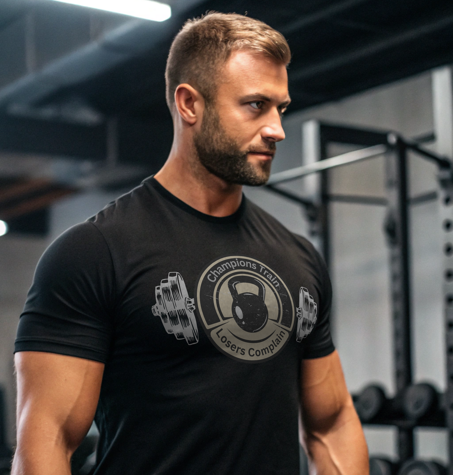 Champions Train Losers Complain T-Shirt